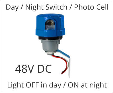 Photo cell 48V DC